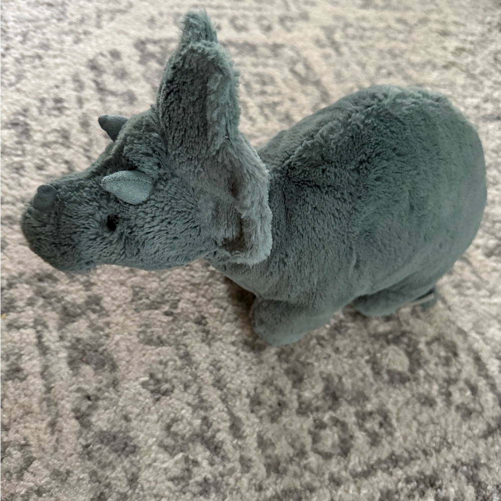 RETIRED Fossilly Triceratops Jellycat